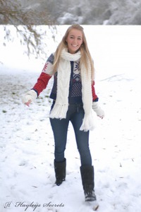 Hayley Marie Coppin In Snow