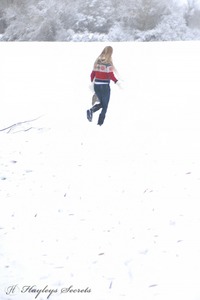 Hayley Marie Coppin In Snow