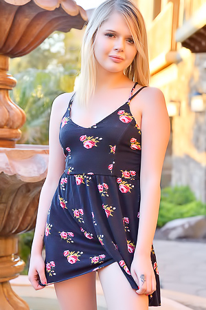 FTV Coco Blonde Chick In A Little Dress