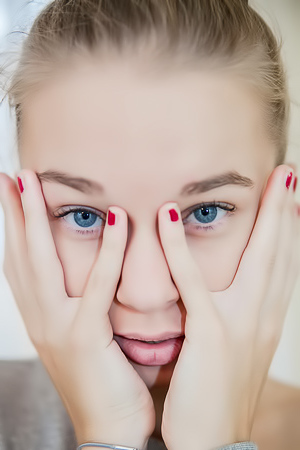 'Tight Denim' with Milena Angel via Milena Angel Club