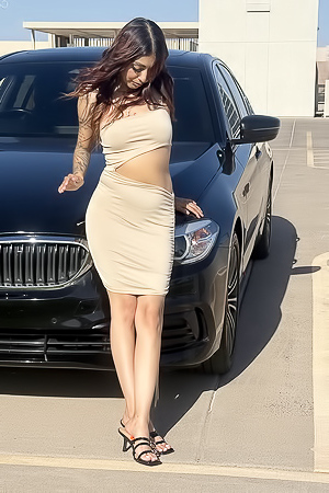 FTV Cece Shows Tits In Public