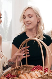 Charlotte Sins And Millie Morgan And Claire Roos Fisting Wet Pussies