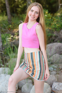 Lena Flora Small Teen With Perky Natural Tits