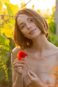 Amy Moloko Sassy Exhibitionist Is Soon Naked Among The Vines