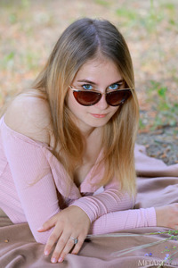 Dakota Pink Strips Down To Her See-through Lingerie