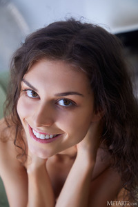 Andrea Wearing Nothing But High Heels