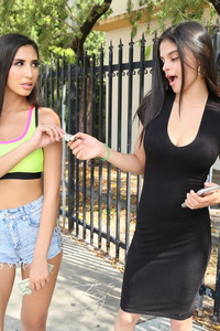 Hot Pornstars In Lesbian Fun Gianna Dior And Gabriela Lopez
