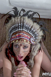 Ariella Ferrera Sucking Cock Balls Deep