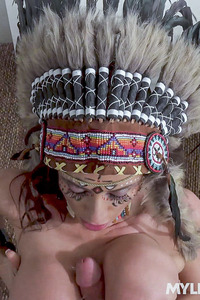 Ariella Ferrera Sucking Cock Balls Deep