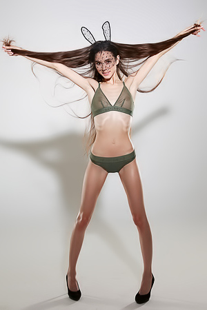 Leona Mia - Cute And Naked Bunny