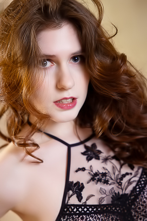 Hot Pearl Sexy Teen In Erotic Lingerie