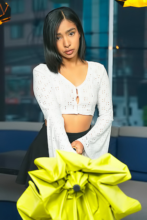 Breath-taking Upskirt From Why Effy