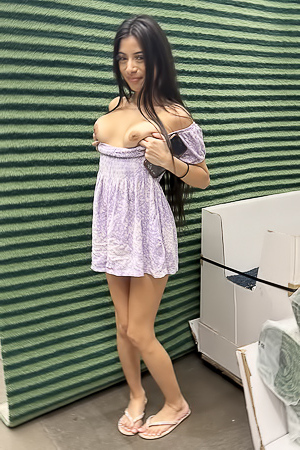 FTV Monica Shoss Titties In Shopping Mall