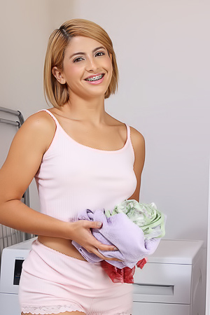 Blu Chanelle Bubble Butt And Bald Pussy Are Sure To Entice You