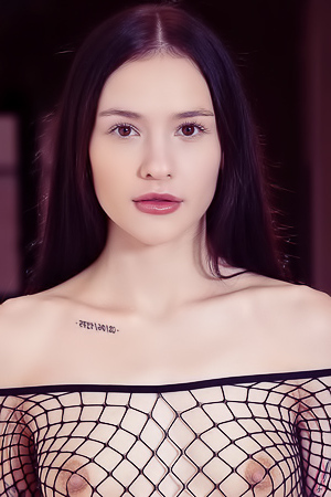 Matty Enjoying Erotic Masturbation With Fishnet And Ass Play