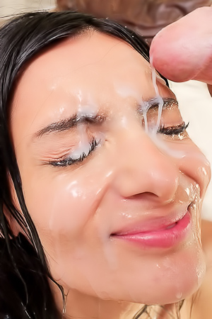 Laynee James Flirts With Two Hard Cock Offering Foreplay