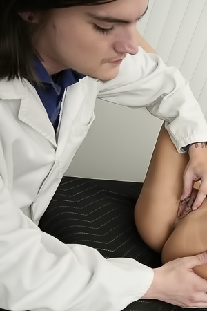 Creampie Clinic: Megan Mistakes Fertile Desires