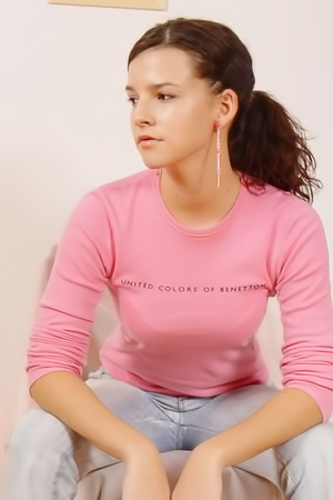 Loving Her Own Thoughts, European Model Reveals