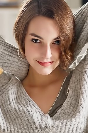 Erika Luchini Spreading and Showing Pussy in Mind-blowing Striptease